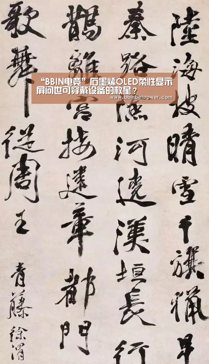 “BBIN电竞”石墨烯OLED柔性显示屏问世可穿戴设备的救星?(图1) BBIN入口
